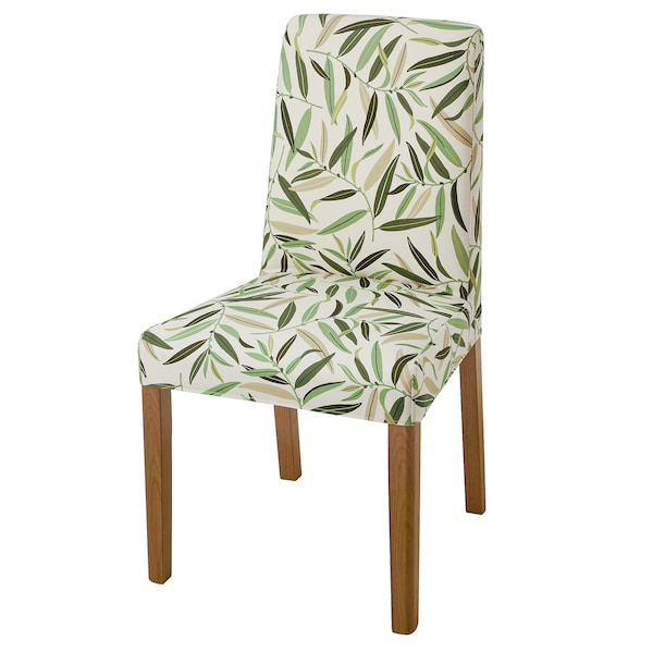 IKEA BERGMUND chair Oak Effect / Fågelfors Multicolor, Ikea Ireland | 8913LBAPS