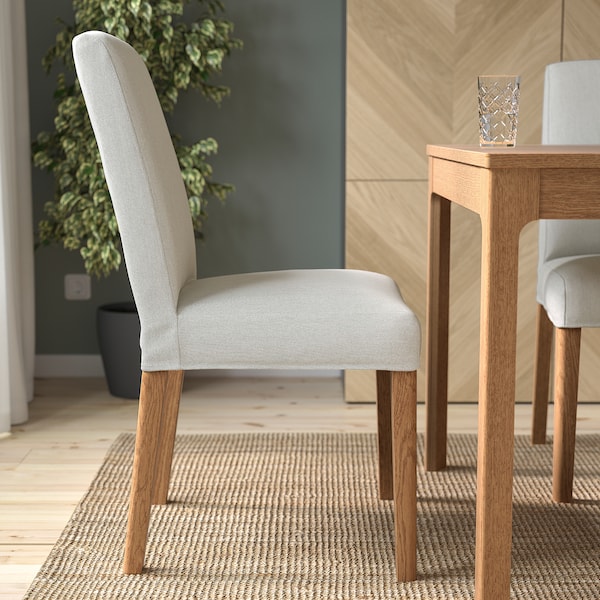 IKEA BERGMUND chair Oak Effect / Orrsta Light Gray, Ikea Ireland | 2857GKDVI