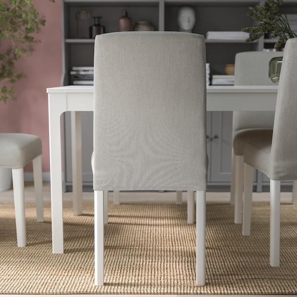 IKEA BERGMUND chair White / Orrsta Light Gray, Ikea Ireland | 5341DHFSV