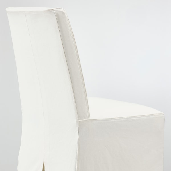 IKEA BERGMUND chair w medium long cover Oak Effect / Inseros White, Ikea Ireland | 3654PLCAF