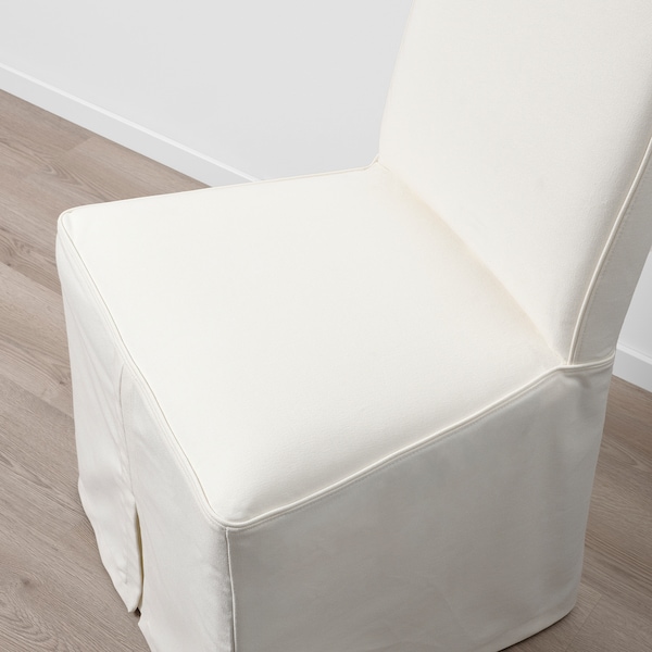 IKEA BERGMUND chair with long cover Oak Effect / Inseros White, Ikea Ireland | 0139XFMVY