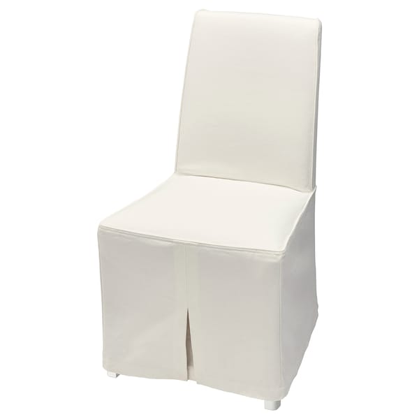 IKEA BERGMUND chair with long cover White / Inseros White, Ikea Ireland | 2351ITEUC