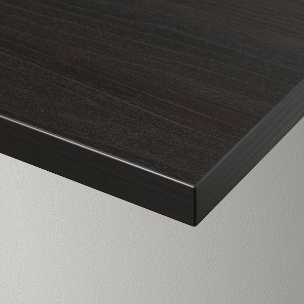 IKEA BERGSHULT / GRANHULT wall shelf, 31 1/2x7 7/8 in Brown / Black / Nickel Plated, Ikea Ireland | 5678LTEOW