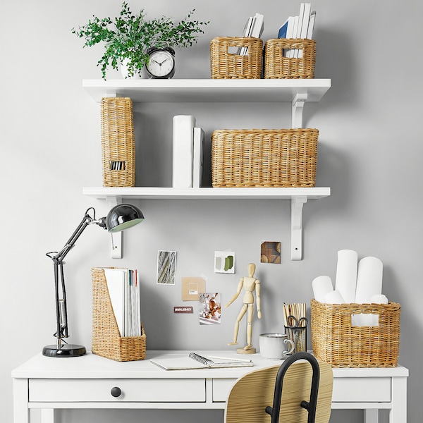 IKEA BERGSHULT / RAMSHULT wall shelf, 31 1/2x11 3/4 in White, Ikea Ireland | 2740MDFVN