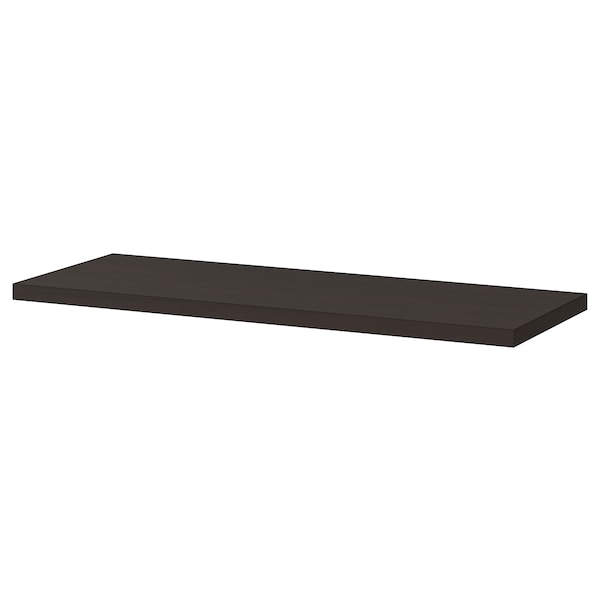 IKEA BERGSHULT shelf, 31 1/2x11 3/4 in Brown / Black, Ikea Ireland | 5130YPVHW