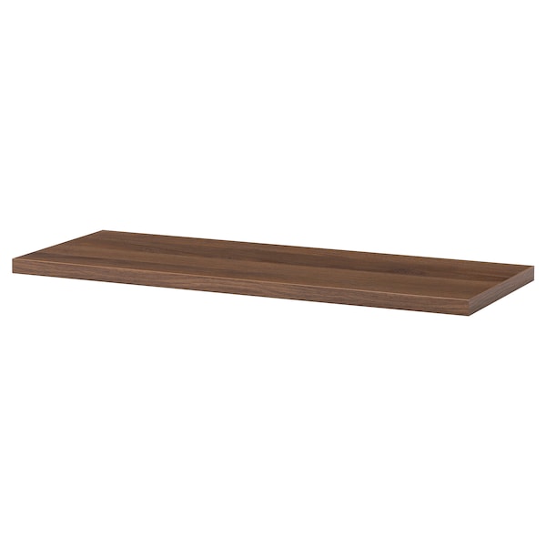 IKEA BERGSHULT shelf, 31 1/2x11 3/4 in Walnut Effect, Ikea Ireland | 1239HBTNS