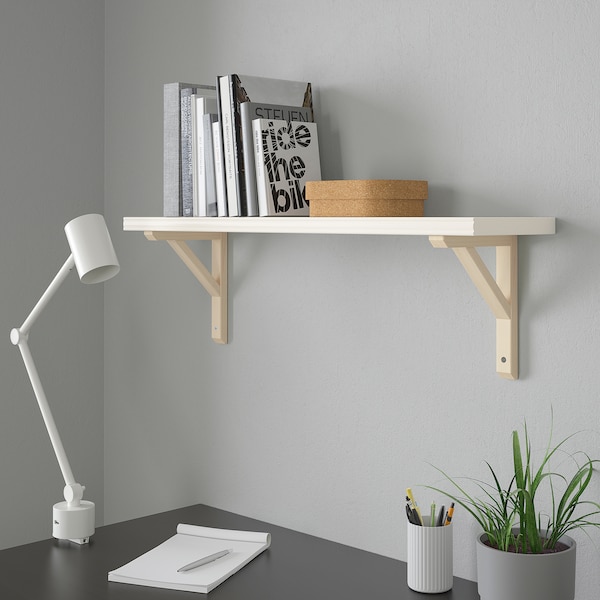 IKEA BERGSHULT shelf, 31 1/2x7 7/8 in White, Ikea Ireland | 3078QHRSP