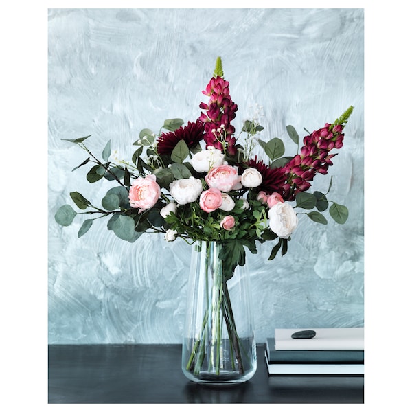IKEA BERÄKNA vase, clear glass, 11 ¾ in, Ikea Ireland | 9203VMBHQ