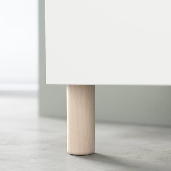 IKEA BESTÅ TV bench with doors, 47 1/4x16 1/2x18 7/8 in White Björköviken / Mejarp / Birch Veneer, Ikea Ireland | 7302BCDRO
