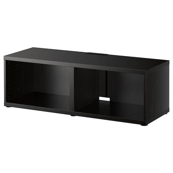 IKEA BESTÅ TV unit, 47 1/4x15 3/4x15 in Black / Brown, Ikea Ireland | 8124ULJCB
