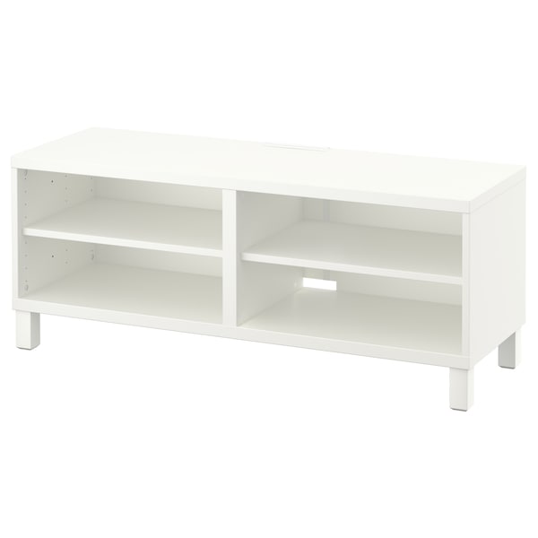 IKEA BESTÅ TV unit, 47 1/4x15 3/4x18 7/8 in White, Ikea Ireland | 8365WMCXK