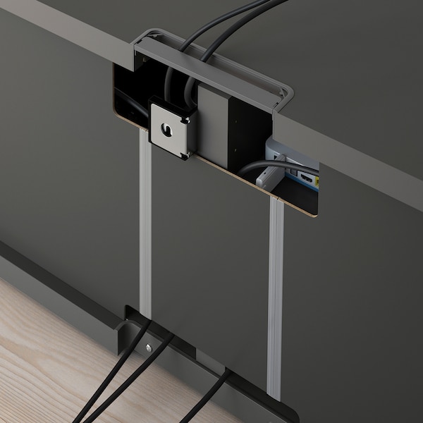 IKEA BESTÅ TV unit, 70 7/8x15 3/4x25 1/4 in Dark Gray, Ikea Ireland | 7180BVTLP