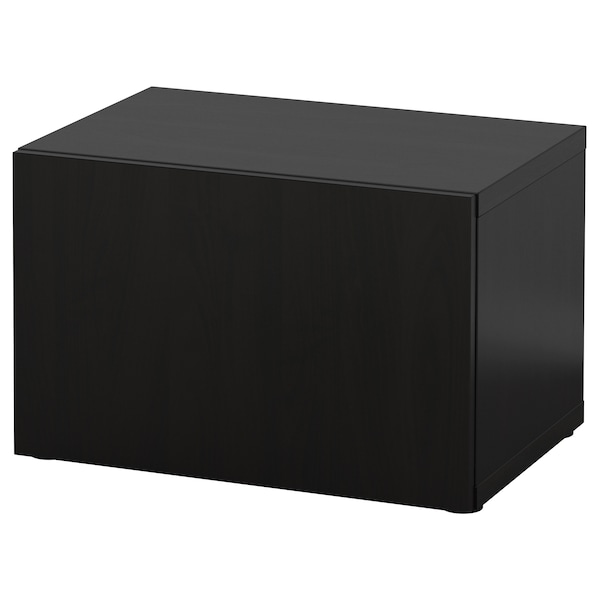 IKEA BESTÅ shelf unit with door, 23 5/8x16 1/2x15 in Black / Brown / Lappviken Black / Brown, Ikea Ireland | 6310WGATO