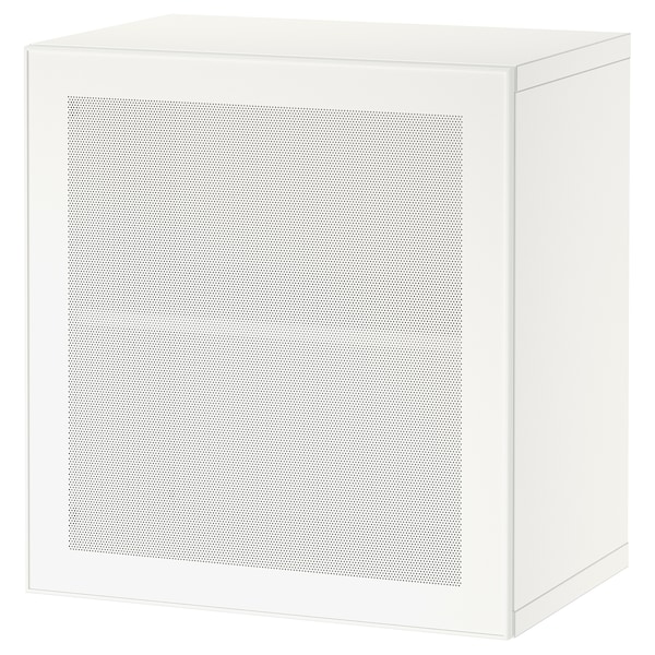 IKEA BESTÅ shelf unit with door, 23 5/8x16 1/2x25 1/4 in White / Mörtviken White, Ikea Ireland | 2945DQIRE