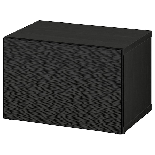 IKEA BESTÅ shelf unit with door, 23 5/8x16 1/2x15 in Black / Brown / Laxviken Black / Brown, Ikea Ireland | 7865MVKQG