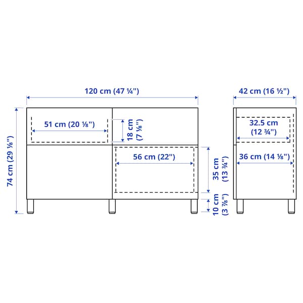 IKEA BESTÅ storage combination w doors/drawers, Ikea Ireland | 2948BVFAQ