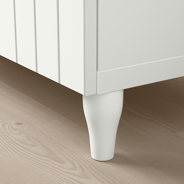 IKEA BESTÅ storage combination with doors, 47 1/4x16 1/2x29 1/8 in White / Sutterviken / Kabbarp White, Ikea Ireland | 4518VZAOE