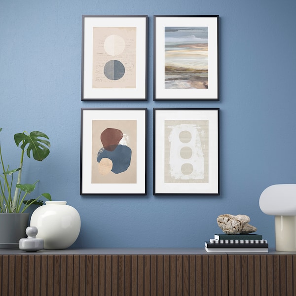 IKEA BILD poster, paper shapes, 12 ¼x16 ¼ in, 4 pack, Ikea Ireland | 3576IFAXB