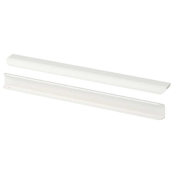 IKEA BILLSBRO handle, 18 in, 2 pack White, Ikea Ireland | 9426YHZEU