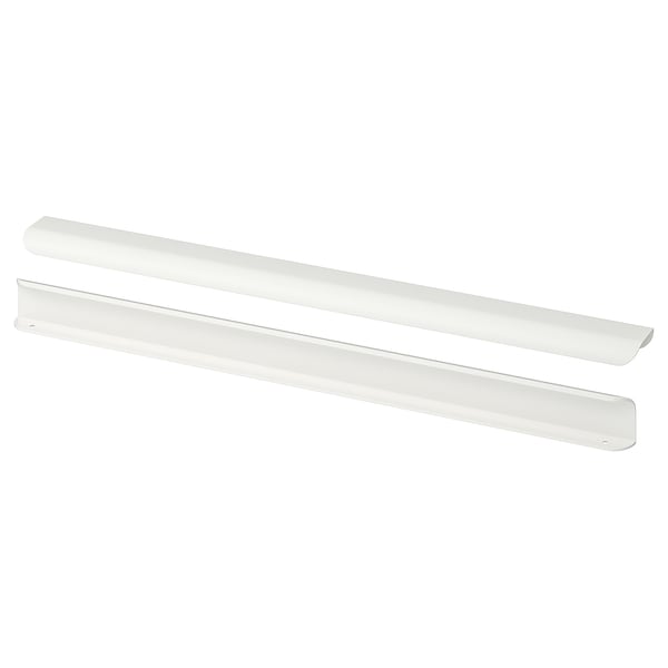 IKEA BILLSBRO handle, 21 in, 2 pack White, Ikea Ireland | 9023CPKNA