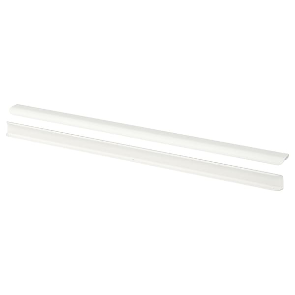 IKEA BILLSBRO handle, 33 in, 2 pack White, Ikea Ireland | 9408HNWTU