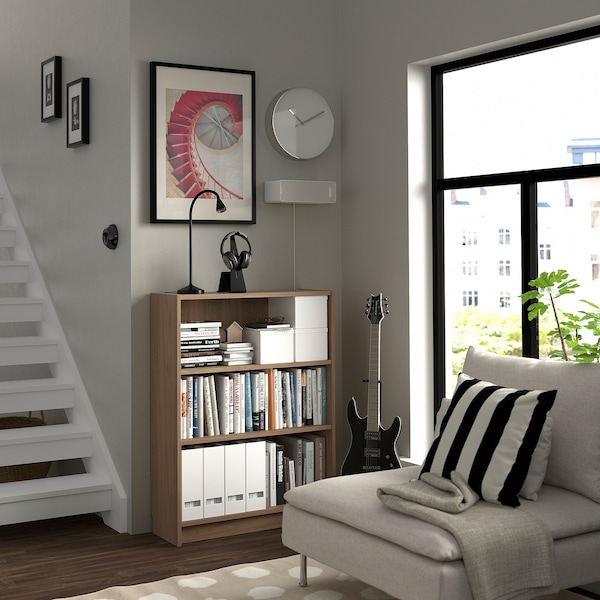 IKEA BILLY Bookcase, 31 1/2x11x41 3/4 in Oak Effect, Ikea Ireland | 6075TOLCV