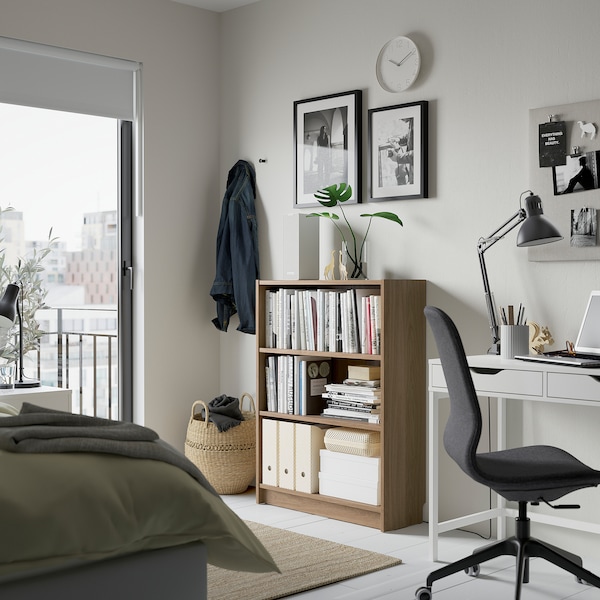 IKEA BILLY Bookcase, 31 1/2x11x41 3/4 in Oak Effect, Ikea Ireland | 6075TOLCV