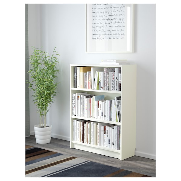 IKEA BILLY Bookcase, 31 1/2x11x41 3/4 in White, Ikea Ireland | 6398QOSVT