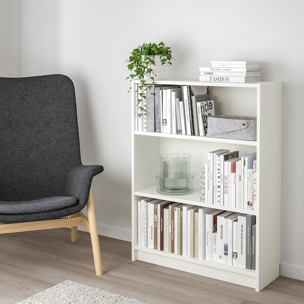 IKEA BILLY Bookcase, 31 1/2x11x41 3/4 in White, Ikea Ireland | 6398QOSVT