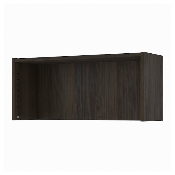 IKEA BILLY Height extension unit, 32x11x14 in Dark Brown Oak Effect, Ikea Ireland | 4159YQOHL