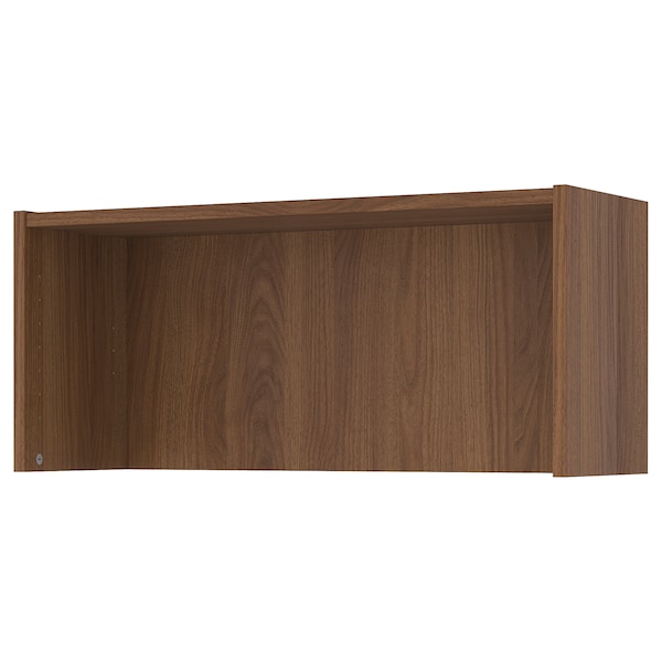 IKEA BILLY Height extension unit, 32x11x14 in Brown Walnut Effect, Ikea Ireland | 9801FYUHV