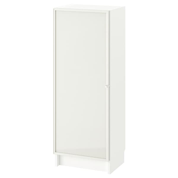 IKEA BILLY / HÖGBO bookcase comb w glass doors, 15 3/4x11 3/4x41 3/4 in White, Ikea Ireland | 5904OWELV