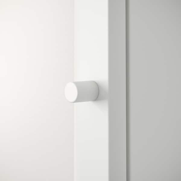 IKEA BILLY / OXBERG bookcase with door, 15 3/4x11 3/4x41 3/4 in White, Ikea Ireland | 6832KMZOA