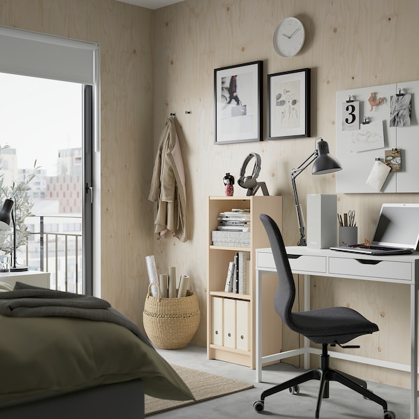 IKEA BILLY bookcase, 15 3/4x11x41 3/4 in Birch Effect, Ikea Ireland | 1608HCKRZ