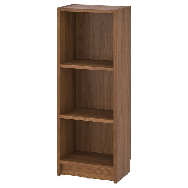 IKEA BILLY bookcase, 15 3/4x11x41 3/4 in Brown Walnut Effect, Ikea Ireland | 4182SMLWX