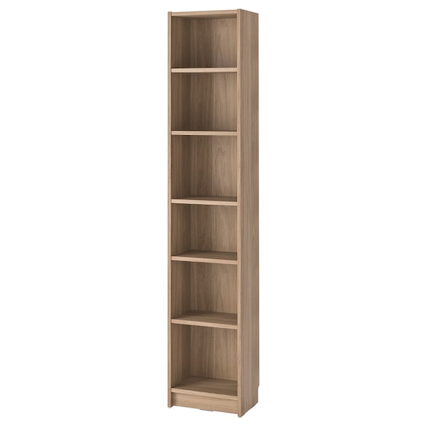 IKEA BILLY bookcase, 15 3/4x11x79 1/2 in Oak Effect, Ikea Ireland | 4689MIYZN