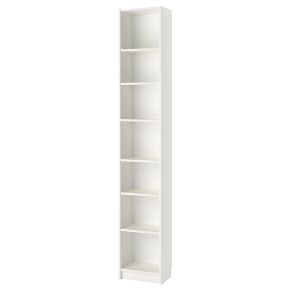 IKEA BILLY bookcase, white, 15 3/4x11x93 1/4 in, Ikea Ireland | 3047DMCSG