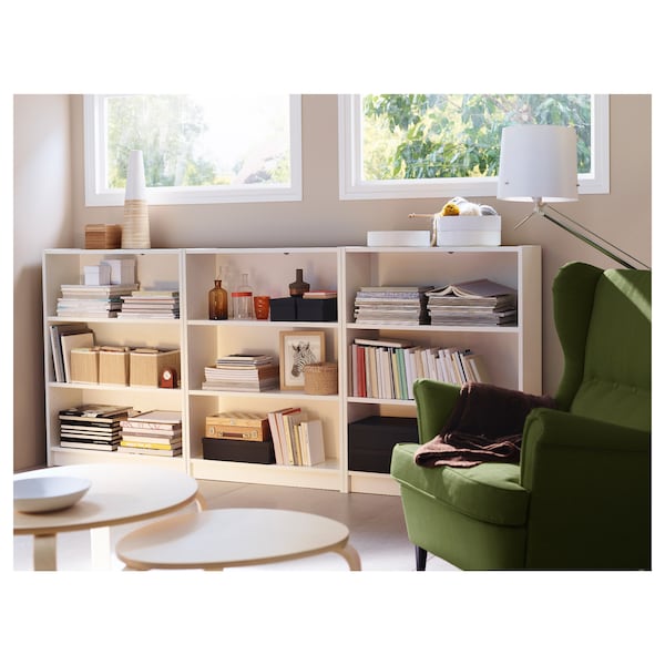 IKEA BILLY bookcase, white, 94 1/2x11x41 3/4 in, Ikea Ireland | 7129WIHJN