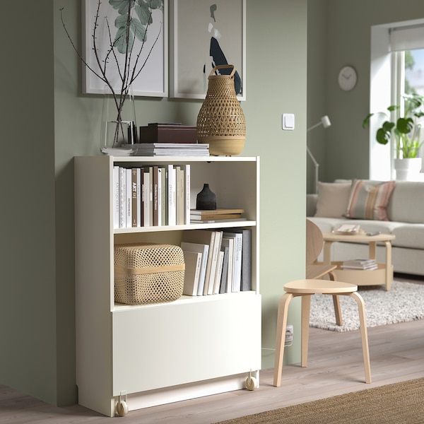 IKEA BILLY drawer, white/with castors, 31 1/2x11x16 7/8 in, Ikea Ireland | 6187YIBJU