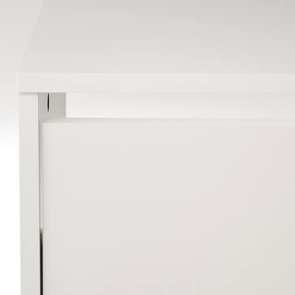 IKEA BISSA shoe cabinet with 3 compartments, 19 1/4x11x53 1/8 in White, Ikea Ireland | 3465LMUHX