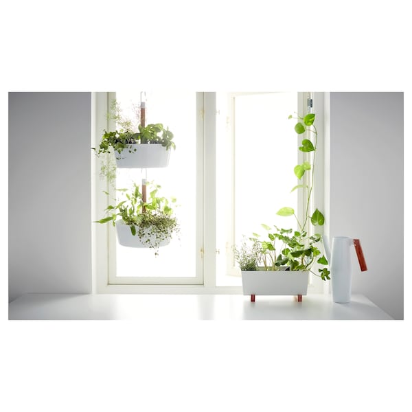 IKEA BITTERGURKA plant pot, white, 12 ½x6 in, Ikea Ireland | 5640OPMKI