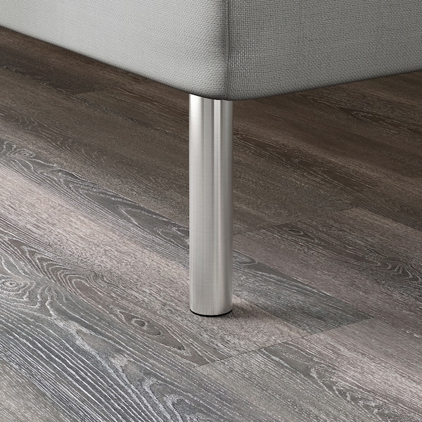 IKEA BJORLI Leg, stainless steel, 7 7/8 in, 4 pack Stainless Steel, Ikea Ireland | 4312BFDIZ