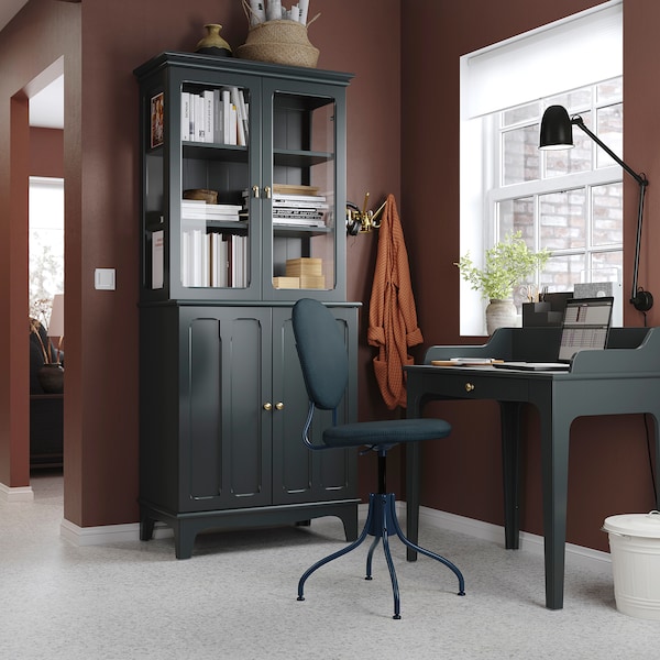 IKEA BJÖRKBERGET swivel chair Idekulla Blue, Ikea Ireland | 8063CWUTR