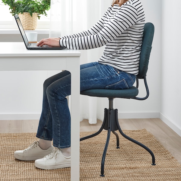 IKEA BJÖRKBERGET swivel chair Idekulla Blue, Ikea Ireland | 8063CWUTR