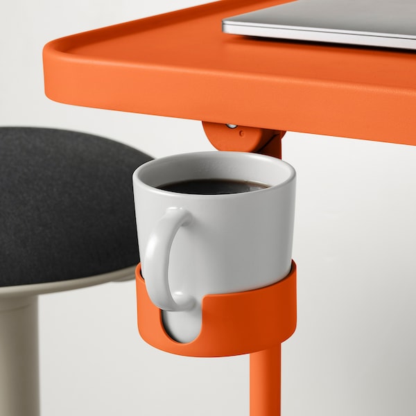 IKEA BJÖRKÅSEN laptop stand Brown / Orange, Ikea Ireland | 3641SILHA