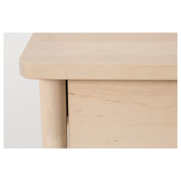 IKEA BJÖRKSNÄS nightstand, 18 7/8x15 in Birch, Ikea Ireland | 8136NAGML