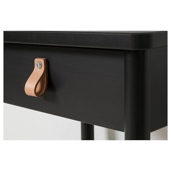 IKEA BJÖRKSNÄS nightstand, 18 7/8x15 in Black, Ikea Ireland | 4125EWJNI