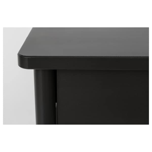 IKEA BJÖRKSNÄS nightstand, 18 7/8x15 in Black, Ikea Ireland | 4125EWJNI