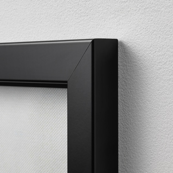 IKEA BJÖRKSTA picture and frame, 55x22 in Sand Dunes / Black, Ikea Ireland | 8094AKBPV