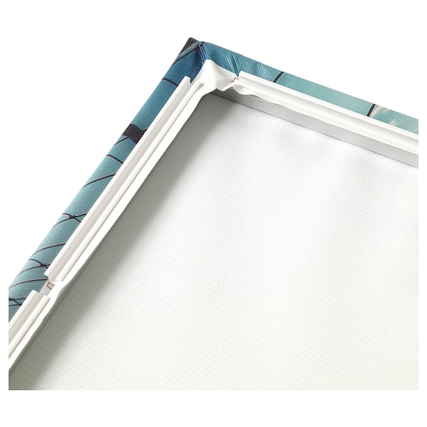 IKEA BJÖRKSTA picture and frame, 78 ¾x55 in Rocky Shoreline / Black, Ikea Ireland | 8259UNPZQ
